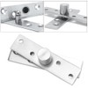 2 Pcs 360° Door Pivot Hinge,Stainless Steel Rotation Hidden Door