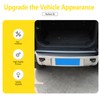 Bekantogy Car Rear Bumper Guard Trim Defender Exterior Kit Automotive
