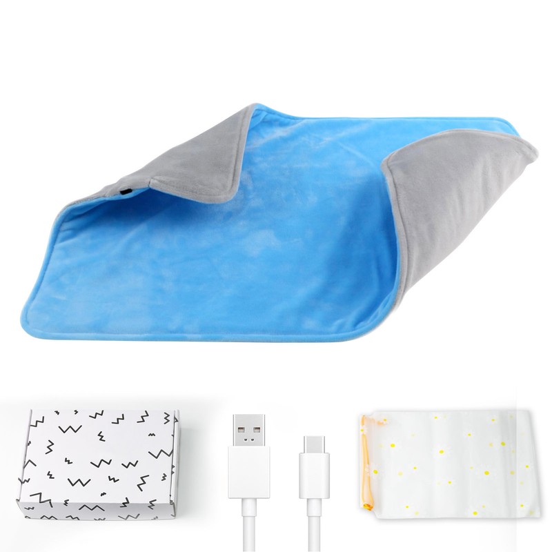 Electric Heating Pad Constant Temperature Washable IPX7 Waterproof USB 5V