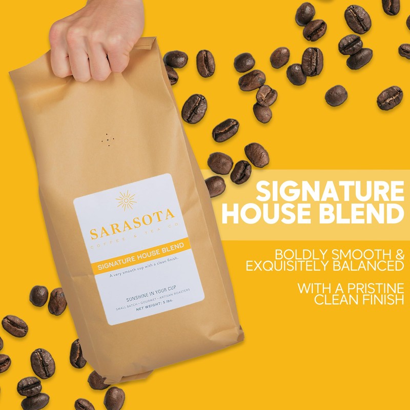 Sarasota Coffee Whole Bean Signature House Breakfast Blend | Medium