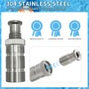 304 Stainless Steel Pool Cover Anchors,Corrosion-Resistant & Durable for Inground