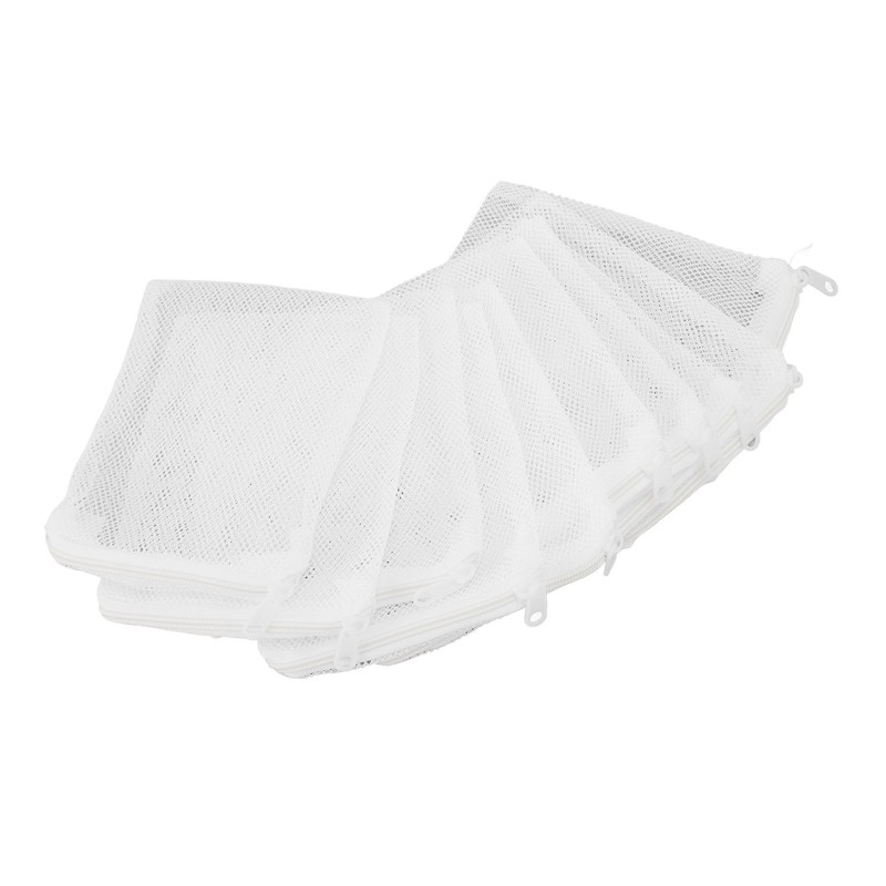 10PCS Fish Tank Filter Media Bags Fine Mesh Aquarium Nylon