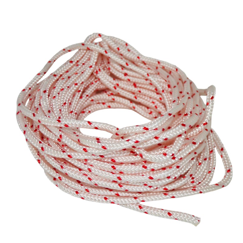Hippotech 10-Meter/32-feet 4.5mm Diameter Recoil Starter Rope Pull Cord for