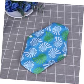 LALAFINA Washable Bamboo Charcoal Sanitary Towels Set Reusable Panty Liners Bag Leakproof Design for Women Soft Material for Comfortable Use