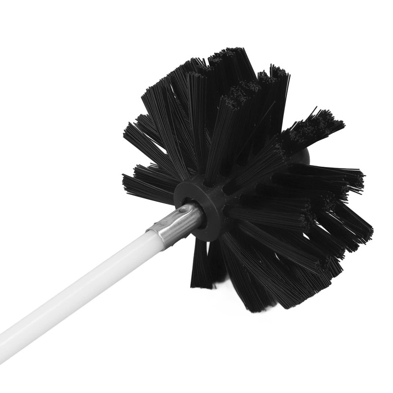 12Pcs Chimney Cleaning Brush Set with Hex Pole, 20 Foot