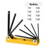 Pretul Juego Llaves Torx, Tipo Navaja, 8pzs, 22725 Pretul