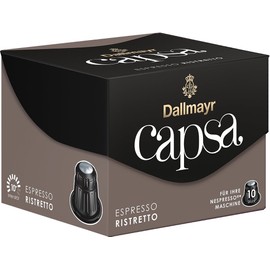 Dallmayr Coffee Capsa Espresso Ristretto Coffee Capsules, Pack of 5 (5 x 10 Capsules)