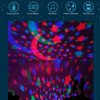 Star Pattern Projection Lamp Remote Control Ambient Rotating Colorful Night