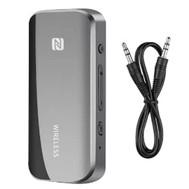 Snblzhef Bluetooth 5.0 Aux Adapter Wireless Dongle NFC TF Card 3.5mm Jack for TV PC Speaker Car Kit Audio Receiver Transmitter