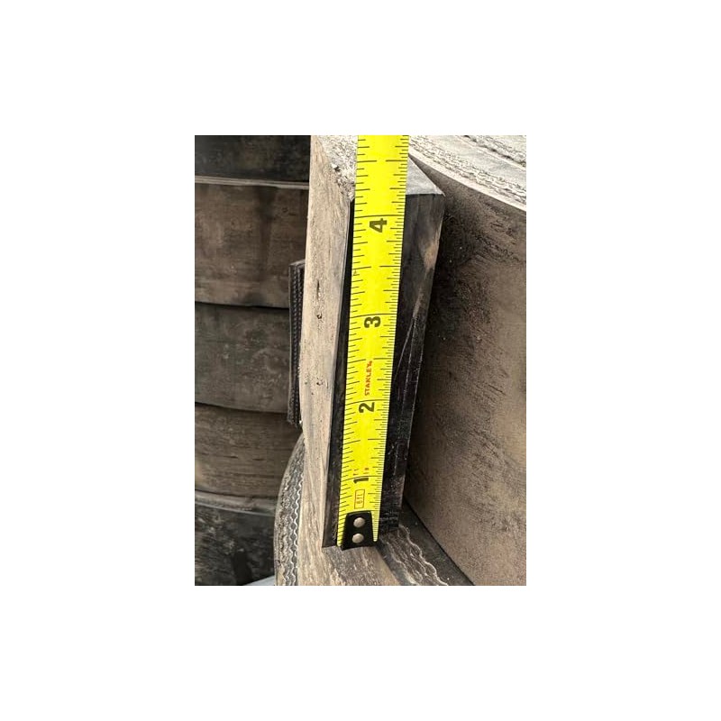 Rubber Wear Strips for Plow Edges (1 x 4 x