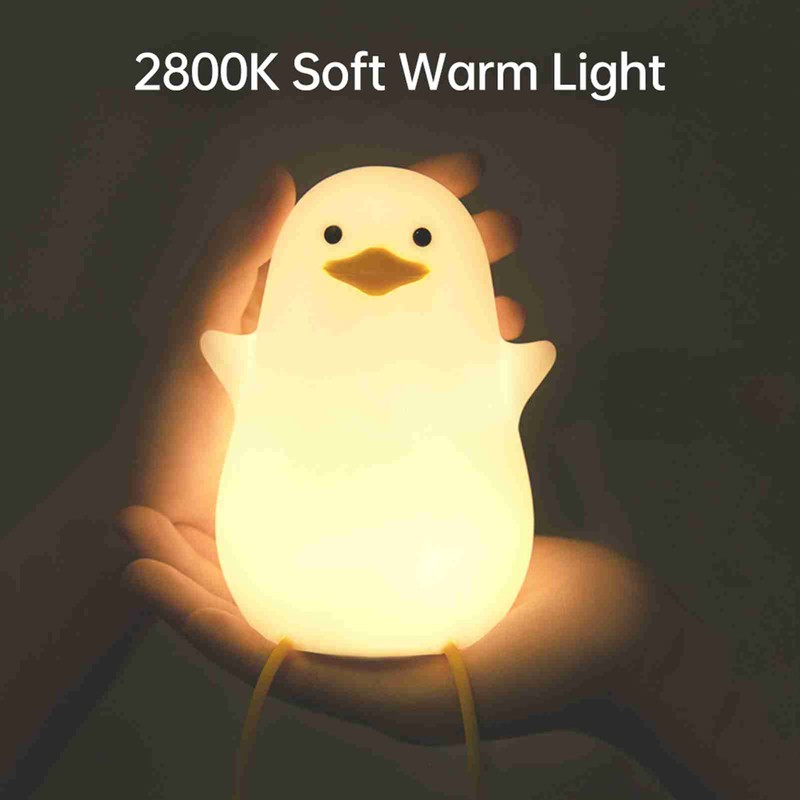 Kids Night Light 2800K 2 Level Brightness 20min Timer 1200mAh