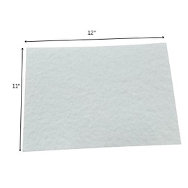 CeraTex 3170 Ceramic Fiber Paper 1/8" Thick, Size 11" x 12" 10 Sheets, High Temperature Insulation Gasket or Liner Paper for Kiln Stove Furnace Glass Fusing