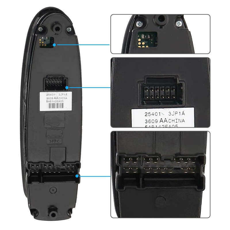 Driver Left Door Master Power Window Switch Compatible with Infiniti