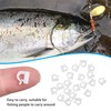 200pcs Quick Change Spinner Clevis Plastic Fishing Clevis Crawler Harness