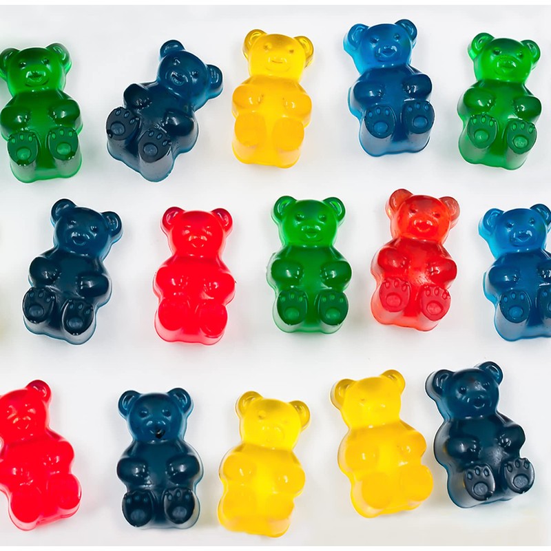 WARM TIME Large Gummy Bear Mold Candy Molds, Non-Stick Silicone