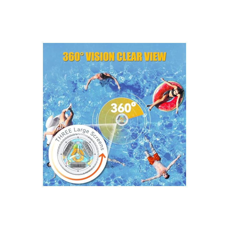 BaldrTherm - Termómetro inalámbrico para piscina con visualización LCD de