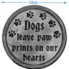 dennycraftmoulds Dogs Leave Paw Prints On Our Hearts Concrete Garden