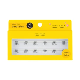 CCAMBBAK Partial False Eyelashes Eyelash Extensions Semi-Permanent Idle Eyelash Type 0.3 - 0.5 inches (8 - 12 mm), Matsueku Self False Eyelashes, Natural, Popular, DIY False Eyelashes (0.4 inch (10