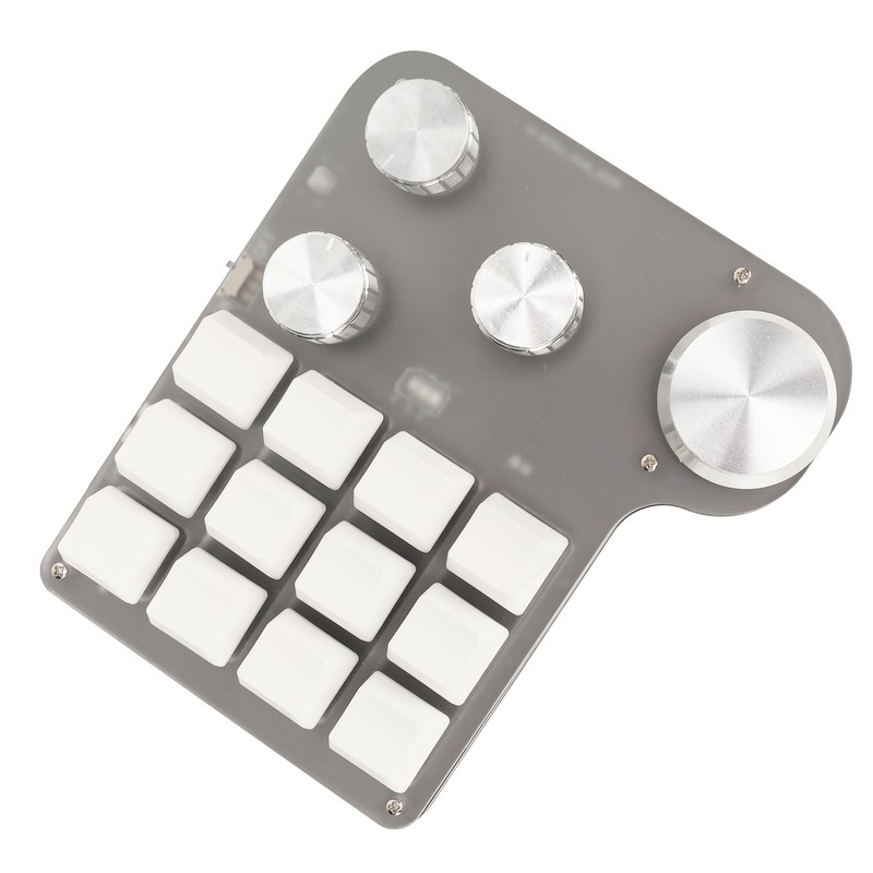 Blue Switch Keyboard USB C BT 2.4G Wireless Mini RGB