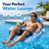 Inflatable Pool Lounge Chair for Adults – Adjustable Floating Seat
