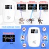 2 Pcs Ultrasonic Pest Repeller Indoor with LCD,Plug in Rodent