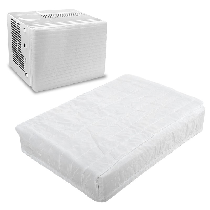 Indoor Air Conditioner Cover Double Insulation Fabric Dustproof Elastic AC