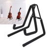 Ukulele Stand Stainless Steel Metal Support Sponge Pad Multifunctional Folding