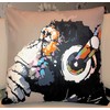 The Beach Stop Creative Chimpanzee Monkey Cushion Cover Gift Scatter