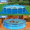 AIHSUMC Round Pool Cover 6 x 6 m Pond Net