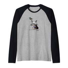 Funny Tinfoil Hat Cat Lover Raglan Baseball Tee