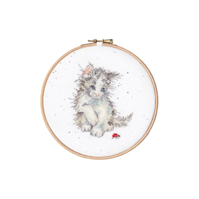 Bothy Threads Cross Stitch Kit - Ladybird (Including Hoop)