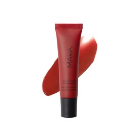 MARA - Natural Sea Silk Lip Balm With Algae + Moringa | Non-Toxic, Plant-Based Skin Care, Hypoallergenic | Moisturize, Plump + Soothe Dry, Chapped Lips (Toasty Rouge, 0.5 oz | 15 ml)