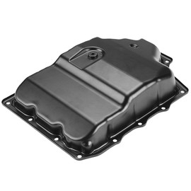 A-Premium Transmission Oil Pan with Drain Plug Compatible with Mazda 3 2012-2018, CX-3 2016-2019, CX-5 2013-2017, CX-9 2016-2019, 2.0L 2.3L 2.5L