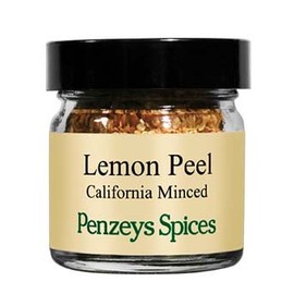 Lemon Peel By Penzeys Spices .9 oz 1/4 cup jar