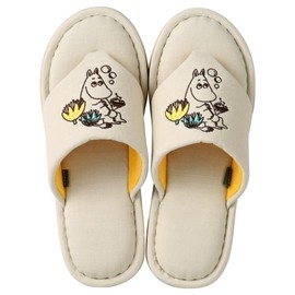 Marushin Moomin 1445020700 Soap Bubbles and Moomin Thong Slippers, Embroidered,