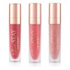 Set De Labiales Velvet Stay Beauty Creations Peach Nude 3ton