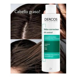 Shampo Vichy Dercos Oil Control Sebocorrecor 200ml