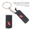 Keenso Dive Theme Key Ring, 1 x Mini PVC Scuba