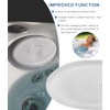 bonbo Bonbo 4-Pack 2472-828 Oval Gray Spa Pillow for Jacuzzi