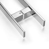 Ranbo H-Shaped 18" Length Rectangle Back to Back Large Push