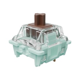 DRAOZA Kutethy X GATERON JAED Series 3.0 Brown Switch,55gf Double Spring,3-Pin Pre Lubed RGB Tactile Switches for MX Gaming Mechanical Keyboard(90PCS,Brown)