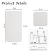 Water Absorbent Stone for Sink, Silica Soap Dish, Quick-Drying Soap