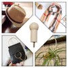 通用 16 Pcs Wall Hooks Rack Wall-Mount Wooden Coat Hooks