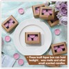 Zonon 100 Pieces Soap Boxes for Homemade Packaging Small Kraft