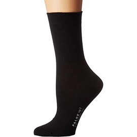 FALKE Women's No. 1 Finest W So Cashmere Plain 1 Pair Socks, Black 3009, 2.5-3.5