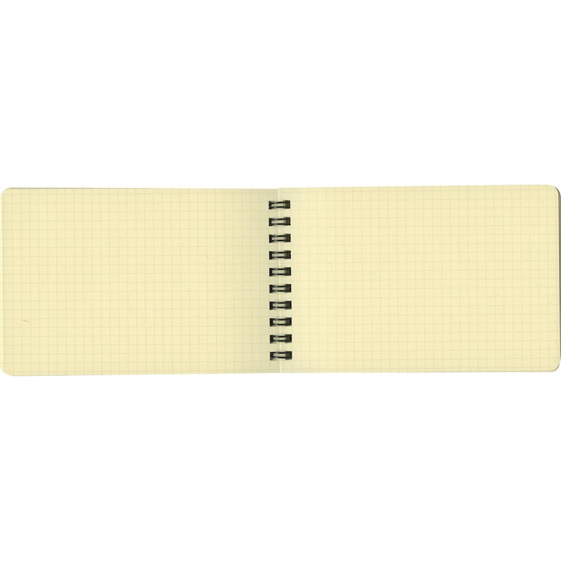 Rolburn 500940 184 Notebook with Pocket, Horizontal M, Yellow, Space