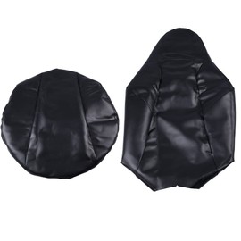 G-PLUS Standard Seat Cover & Base Compatible with 2008+ Polaris RZR 570 800 900, Black Replacement Seat Cover Kit