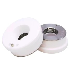 Nozzle Ceramic Rings Dia. 28mm for Fiber Laser Cutting Head for Fiber Laser Cutting Head,Fiber Laser Head Ceramic Ring Dia 32mm,Fiber Laser Cutting Machine Head Nozzle Holder Parts (1 PCS) (28mm)