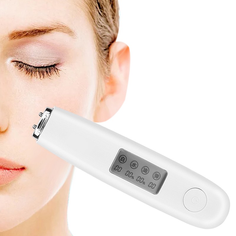 Skin Oil Content Moisture Analyzer Face Skin Elasticity Whitening Degree