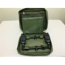 TMC Buzz Bar/Buzzer Bar Bag/Alarm case. 2 Rod case, Padded, Olive,